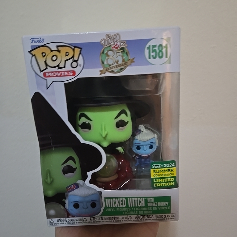 Funko Pop! Vinyl: The Wizard of Oz - Wicked Witch with Winged Monkey